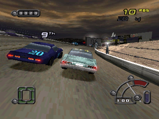 Destruction Derby Raw screenshot 3 for Playstation
